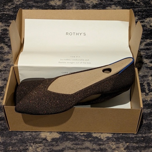 Rothy's Shoes - Rothy’s The Point II in Brown Sunstone - New in Box